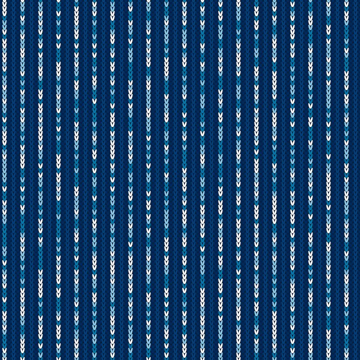 Vector abstract striped knitted pattern