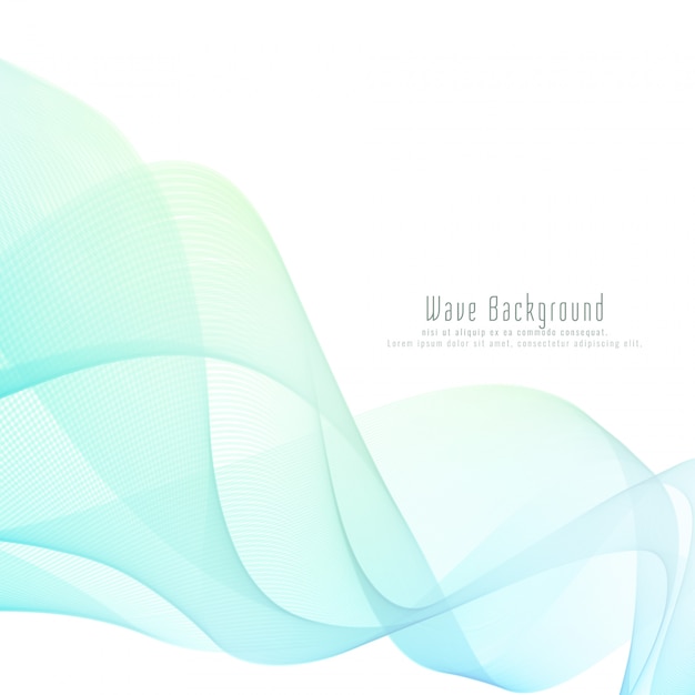 Abstract styish wave background