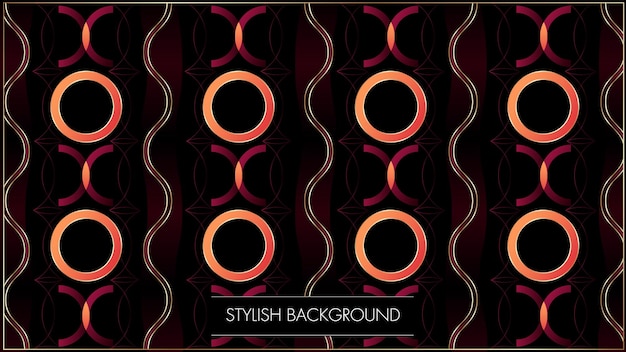 Abstract stylish background template