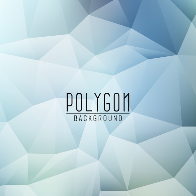 Vector abstract stylish polygon background