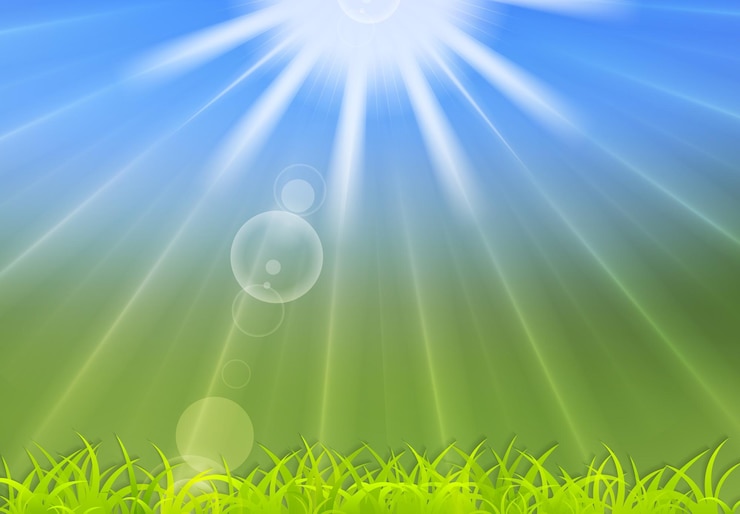 वेक्टर abstract summer sunlight background