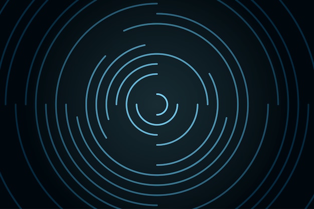 Abstract swirling radial background