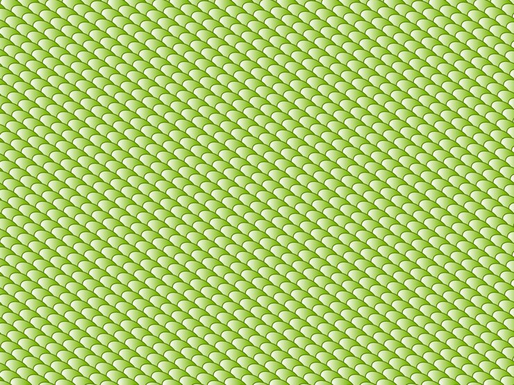 Vector abstract symmetrical diagonal solid color pattern in green