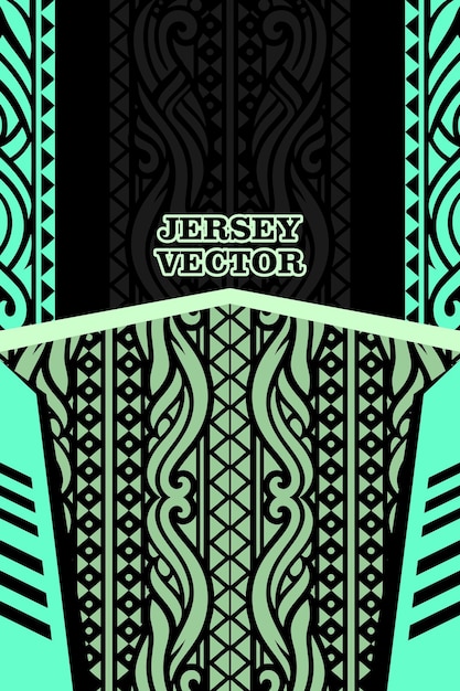 abstract tattoo pattern for jersey background design