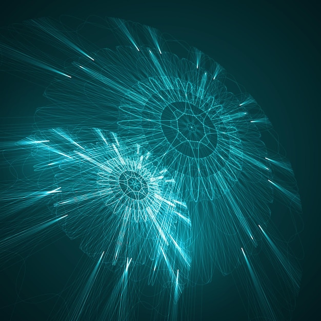 abstract technological background