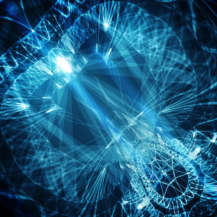 Vector abstract technological background