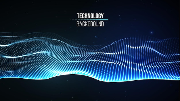 Абстрактный технологический фон Background 3d gridCyber technology Ai tech wire network футуристический каркас Искусственный интеллект Фон кибербезопасности Векторная иллюстрация