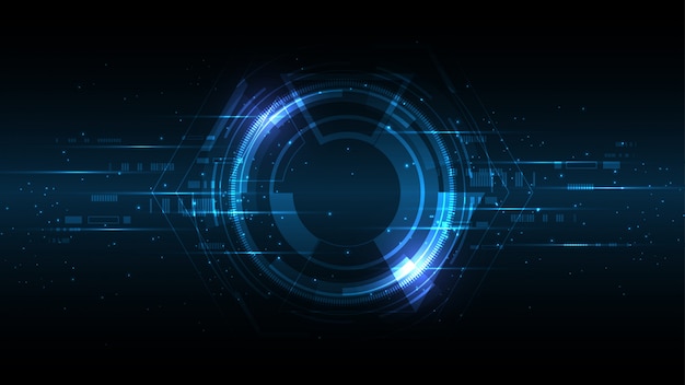 abstract technology background hi-tech communication concept innovation background  