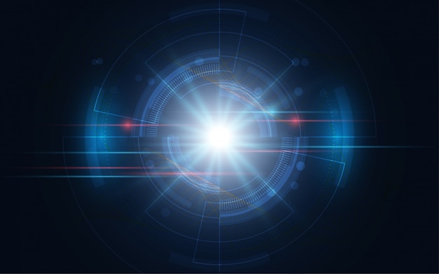 abstract technology background hi-tech communication concept innovation