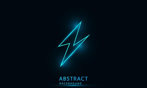 Abstract technology background Hitech communication concept , Blue Neon Background ,