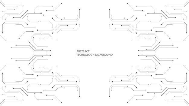 Abstract technology background, Illustration, Hi-tech communication concept innovation background