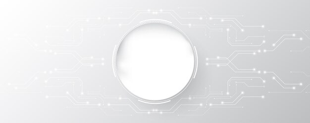 抽象的な技術の背景イラストハイテク通信コンセプトイノベーションの背景