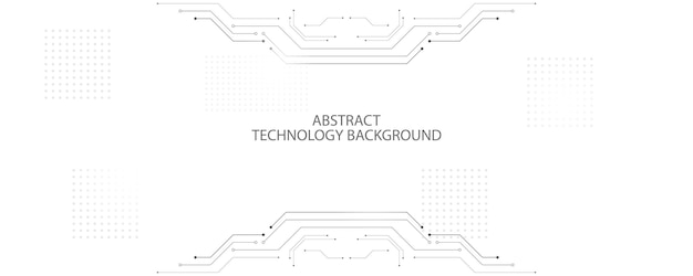 Concetto astratto di comunicazione hitech del fondo dell'innovazione dell'illustrazione del fondo di tecnologia