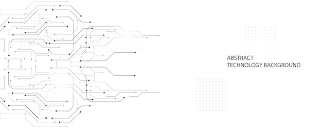 Абстрактный фон технологии иллюстрации инновационный фон концепция коммуникации hitech