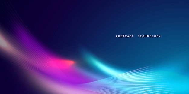 Abstract technology background modern design vector illustration