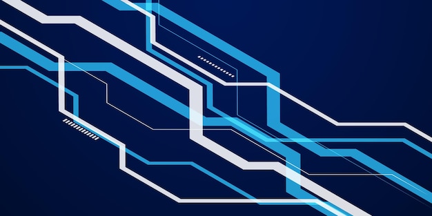 Sfondio tecnologico astratto illustrazione vettoriale moderna