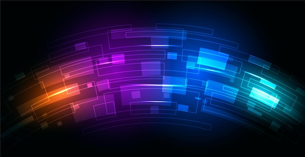 Abstract technology background Speed movement concept