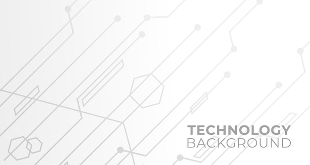 Abstract technology background vector template