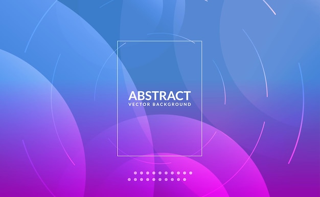 Abstract technology background with purple and blue color gradient ornament