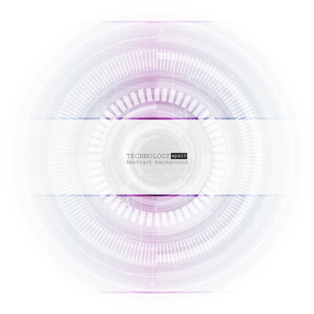 さまざまな技術的要素を持つ抽象的な技術の背景。ベクトルイラスト。 EPS 10