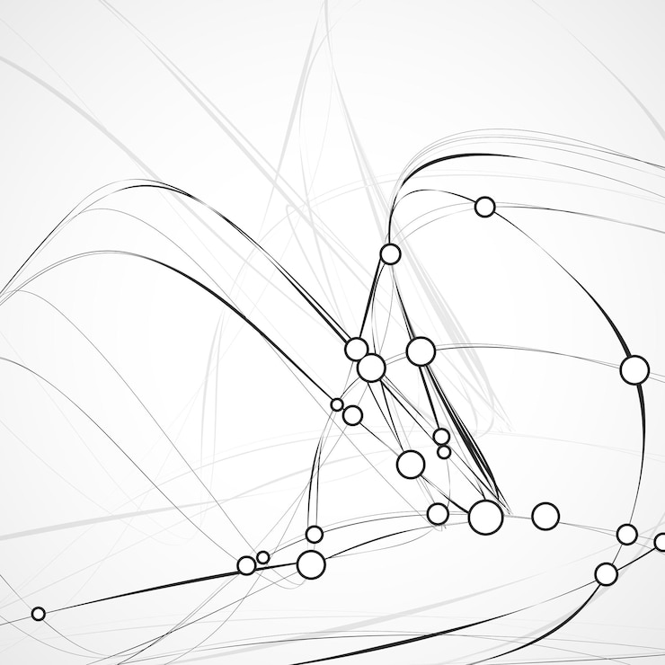 Vector abstract technology background