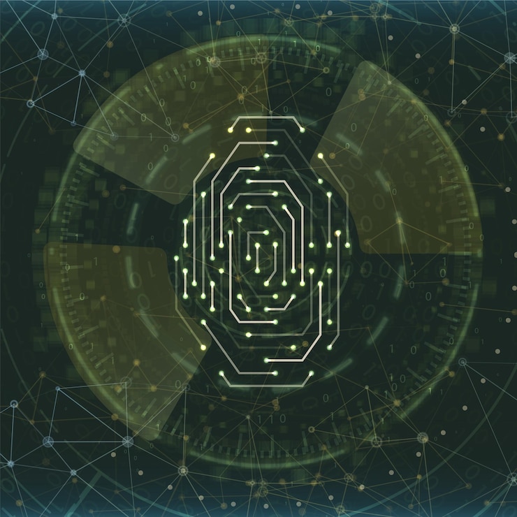 Vector abstract technology background