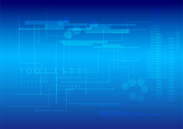 Абстрактный фон технологии.