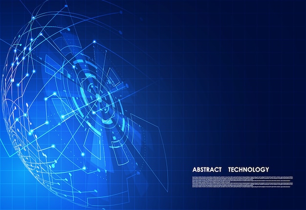 Abstract technology background