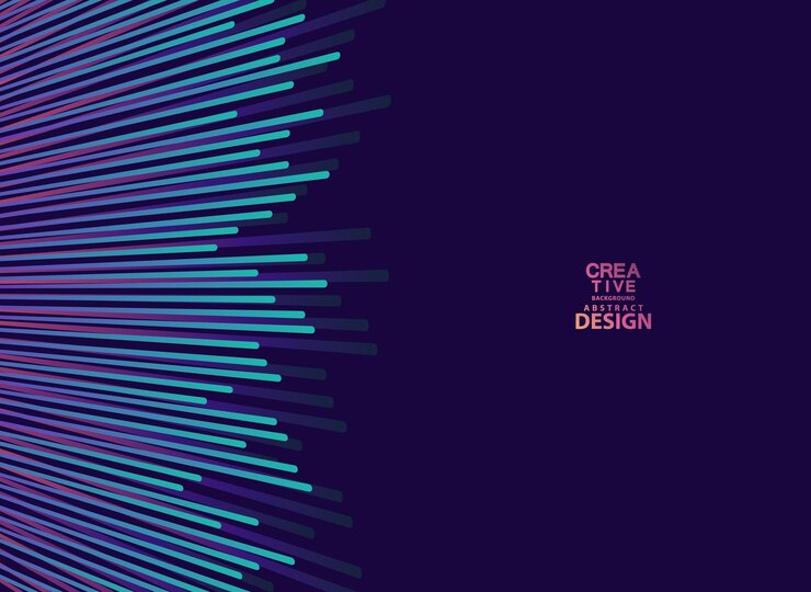 Vector abstract technology backgrounds by wave stripe background line modern pattern
