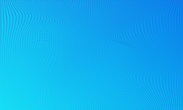 Abstract technology dot background design, futuristic banner background design with gradient blue