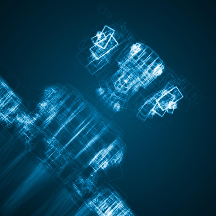 Vector abstract technology futuristic illustration creative dynamic element