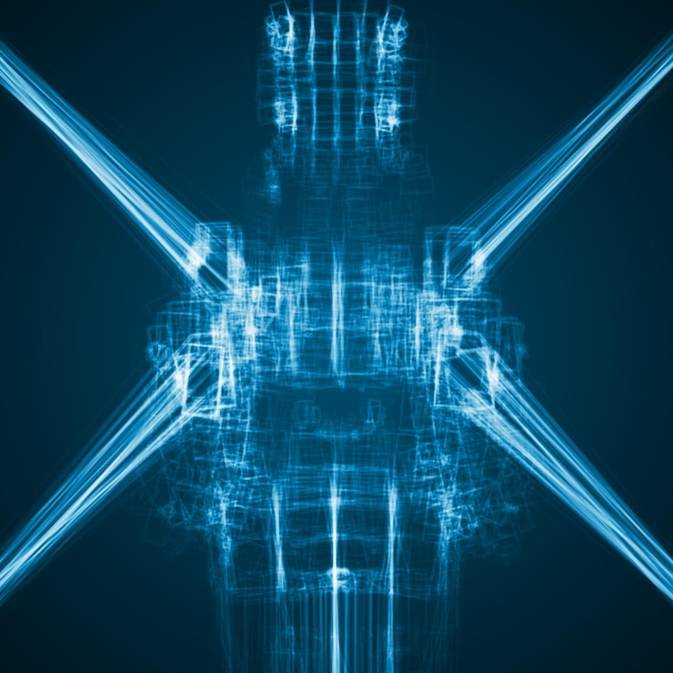 Vector abstract technology futuristic illustration creative dynamic element
