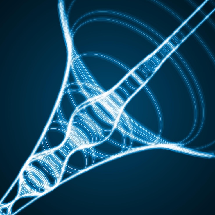 Vector abstract technology illustration stylish concept