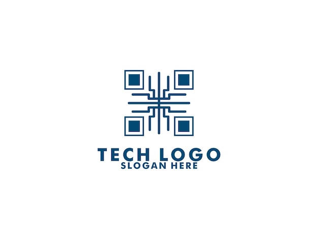 Vector abstract technology logo designs concept vector network internet logo design template