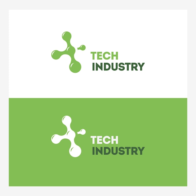 Abstract Technology logo template.