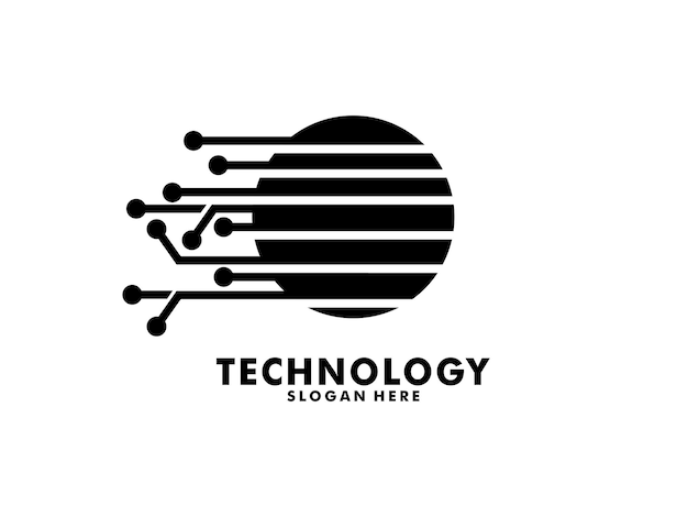 Abstract technology logo vector template