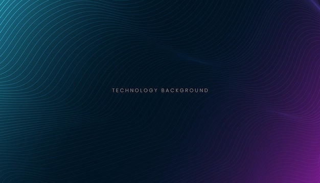 abstract technology particles lines background