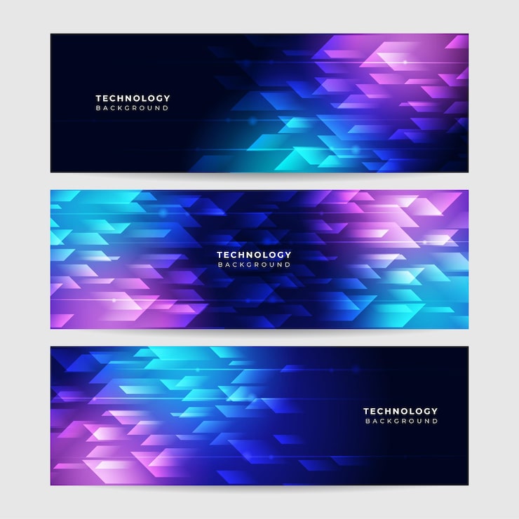Vector abstract technology particles mesh network background data technology background connecting dots and lines on dark background vector abstract graphic design banner pattern background web template