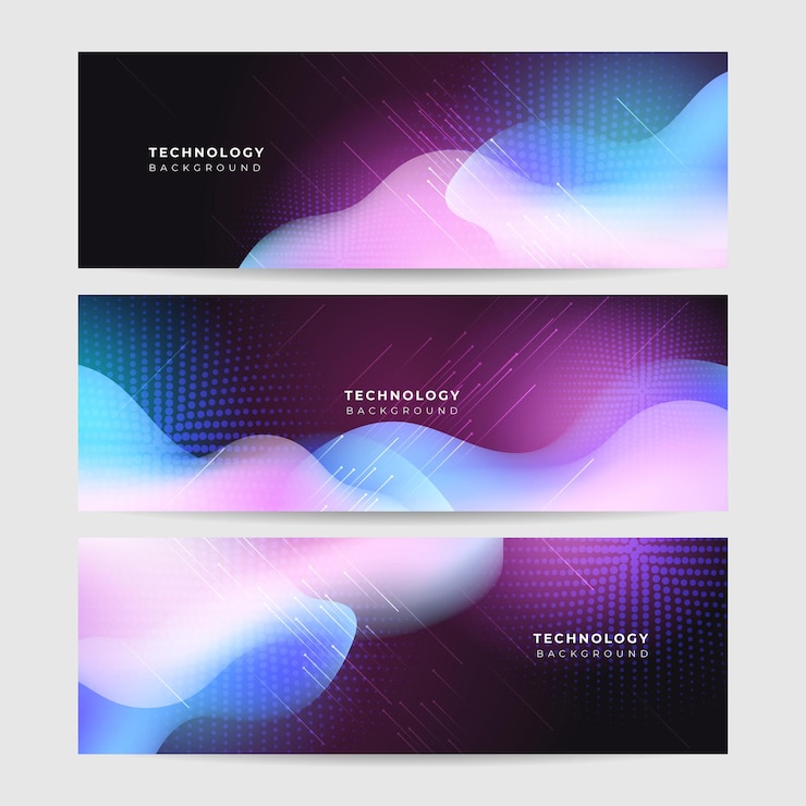 Vector abstract technology particles mesh network background data technology background connecting dots and lines on dark background vector abstract graphic design banner pattern background web template