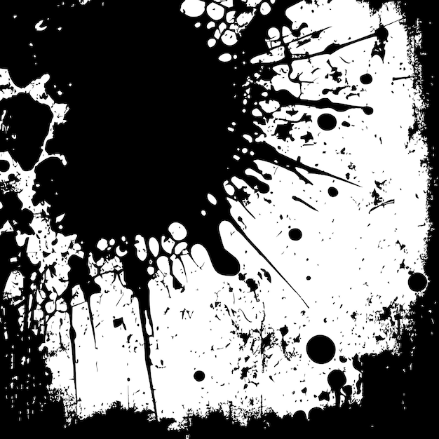 Vector abstract texture background black white grunge vector