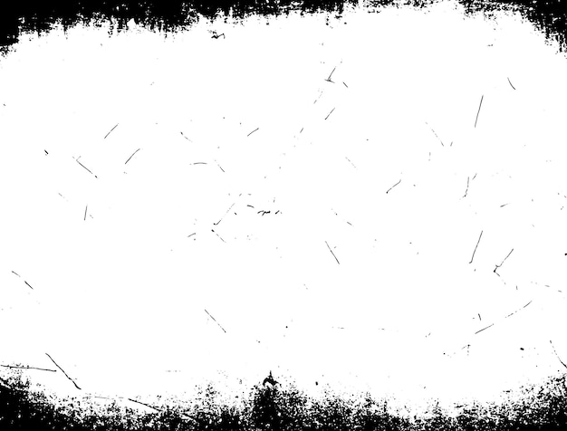 Vector abstract texture dirty and scratches frame dust particle and dust grain texture or dirt overlay