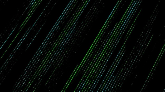 Abstract texture with circles Matrix background Motion dots in cyberspace Halftone illustration Technology background with data algorithms Hacked security particles pattern