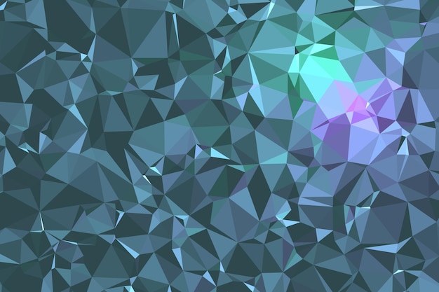 Абстрактный текстурированный синий многоугольный фон низкополигональная геометрическая конструкция, состоящая из треугольников разных размеров и цветов, используется в дизайне обложки презентации визитной карточки или веб-сайта