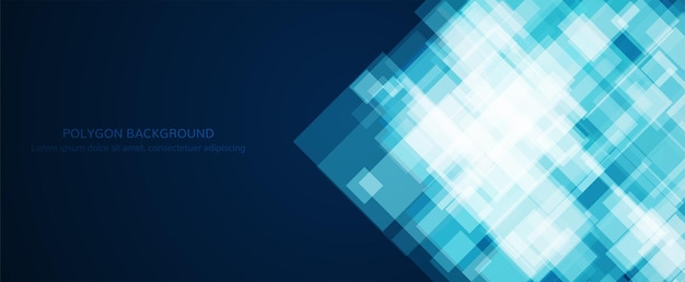 Abstract textured polygonal background. Blue background