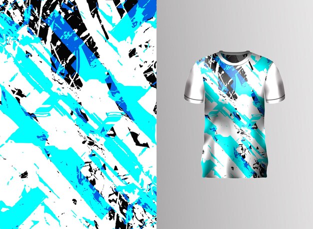 Vector abstract textuur achtergrond illustratie voor sport t-shirt achtergrond