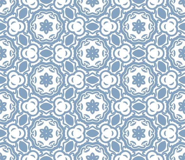 Vector abstract thin line curly seamless pattern. linear ornamental geometric background. wrapping paper.