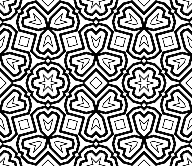 Abstract thin line seamless pattern. Linear ornamental geometric background. Wrapping paper.