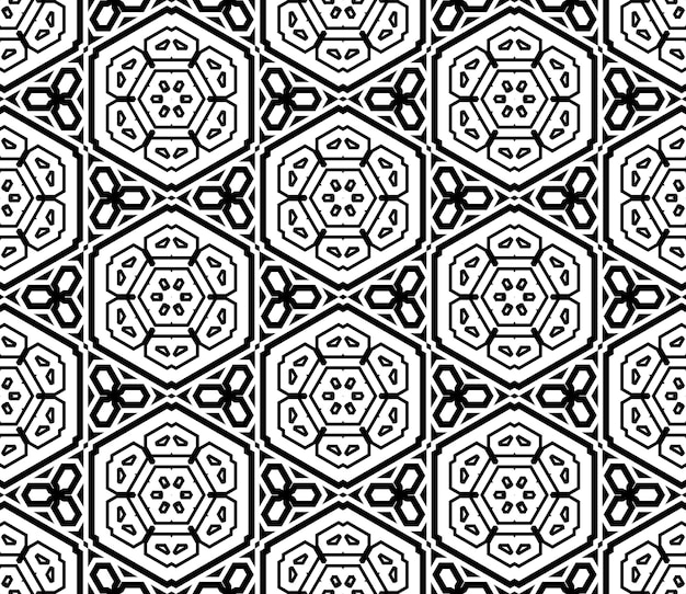 Abstract thin line seamless pattern. Linear ornamental geometric background. Wrapping paper.
