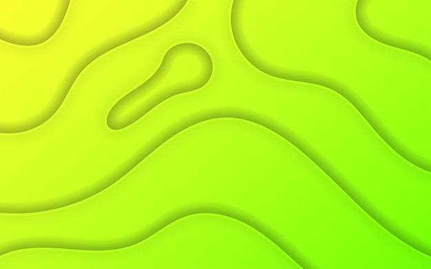 緑青のグラデーションで抽象的な3次元の背景