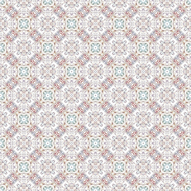 Abstract tiles seamless pattern